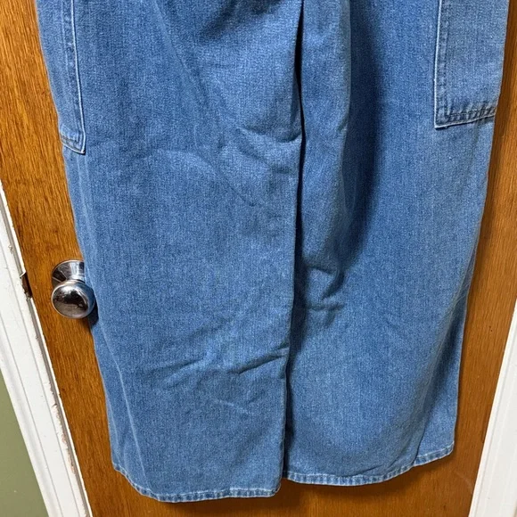 Blue Denim Cargo Pants by SHEIN - Picture 7 of 8